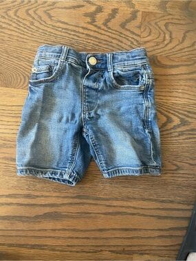 Zara Boys' Blue Denim Shorts